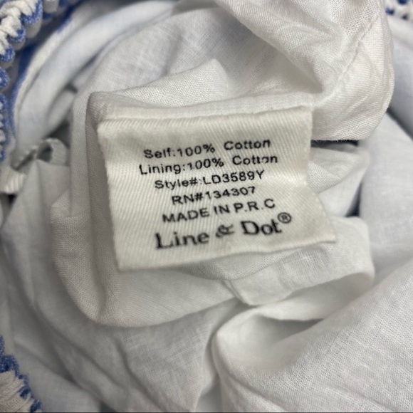 Line & Dot Lea Ruffle Mini Dress - Picture 10 of 12